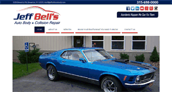 Desktop Screenshot of jeffbellsautobody.com